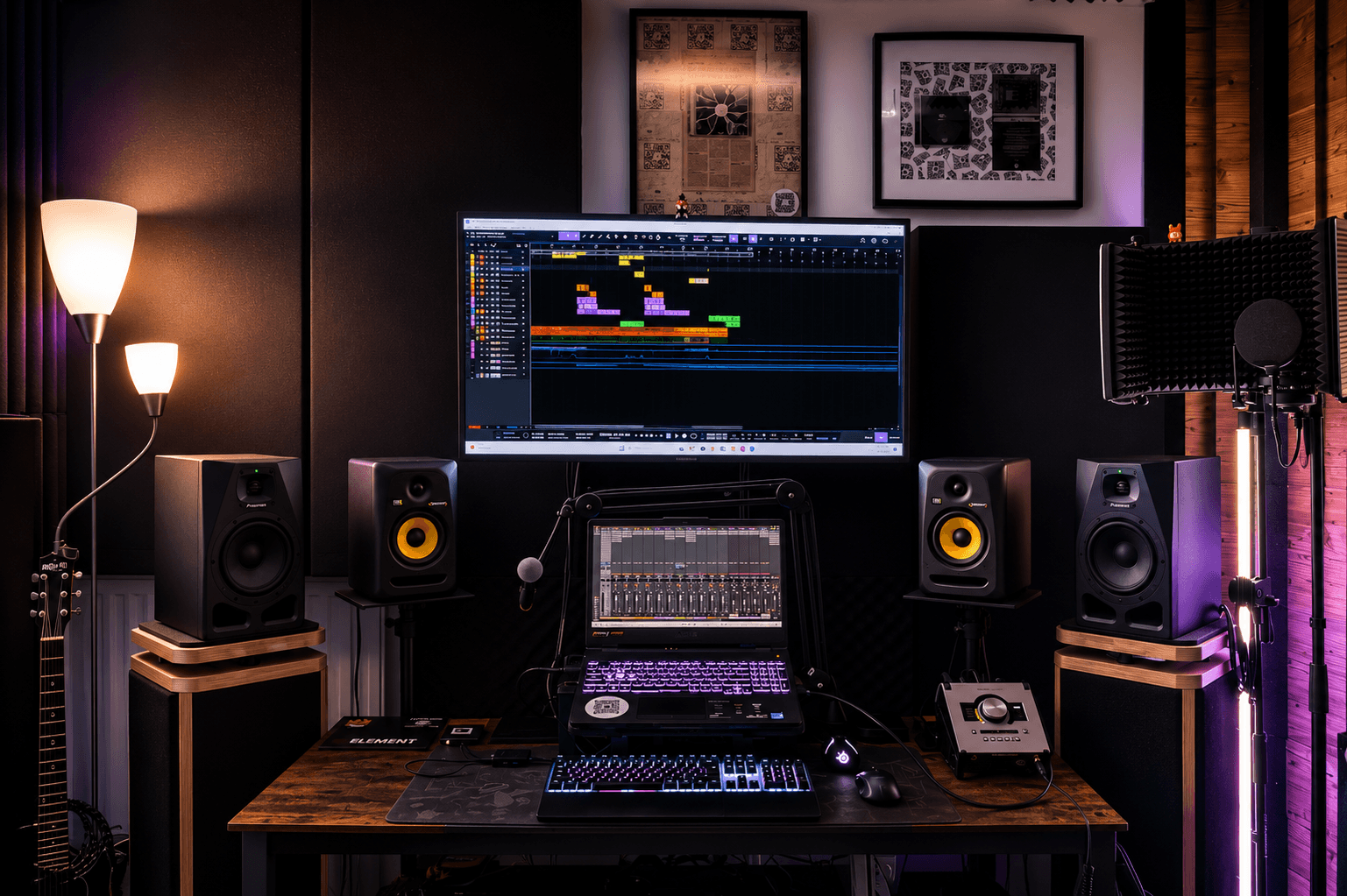 Bureau du studio