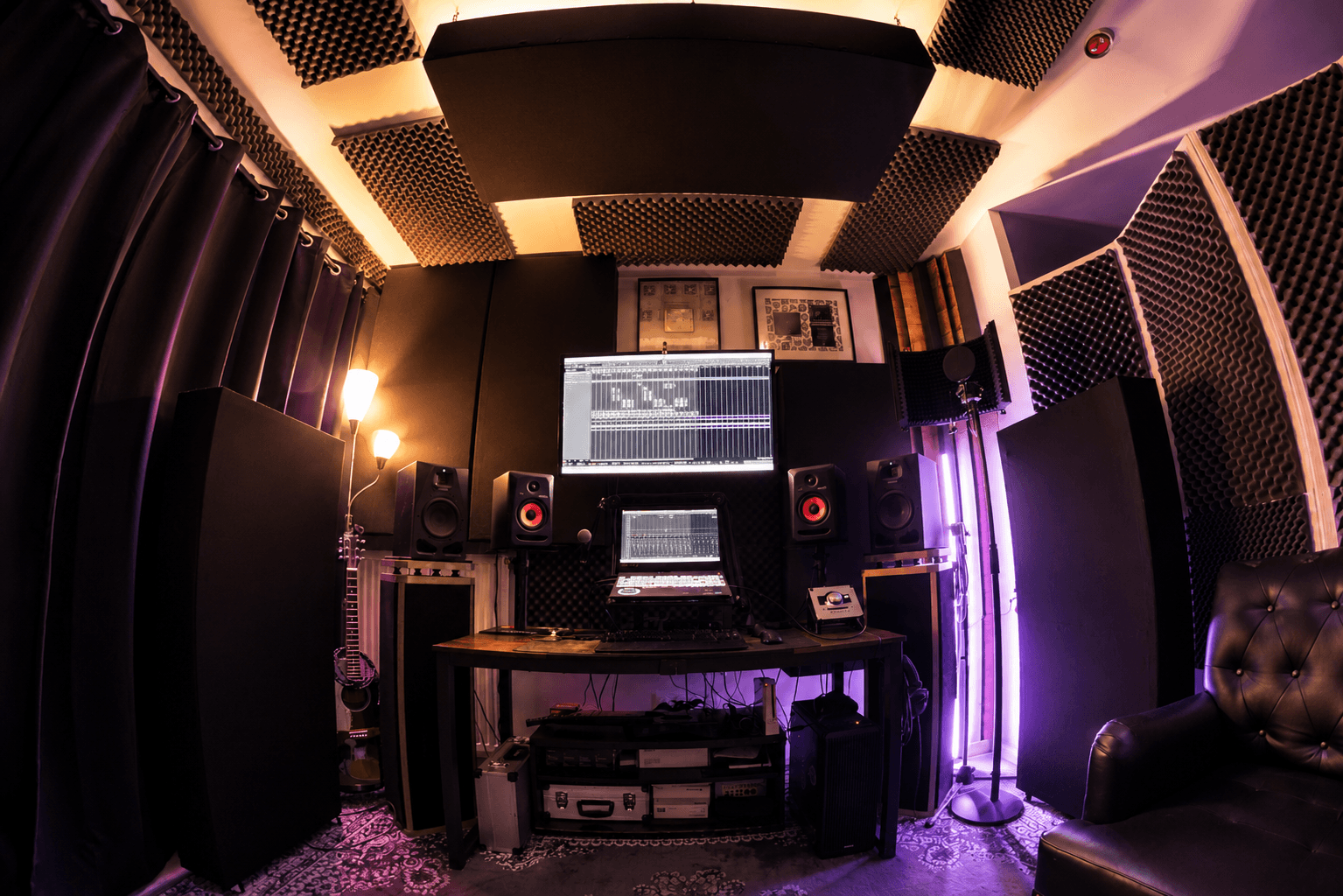 Première vue grand-angle du studio