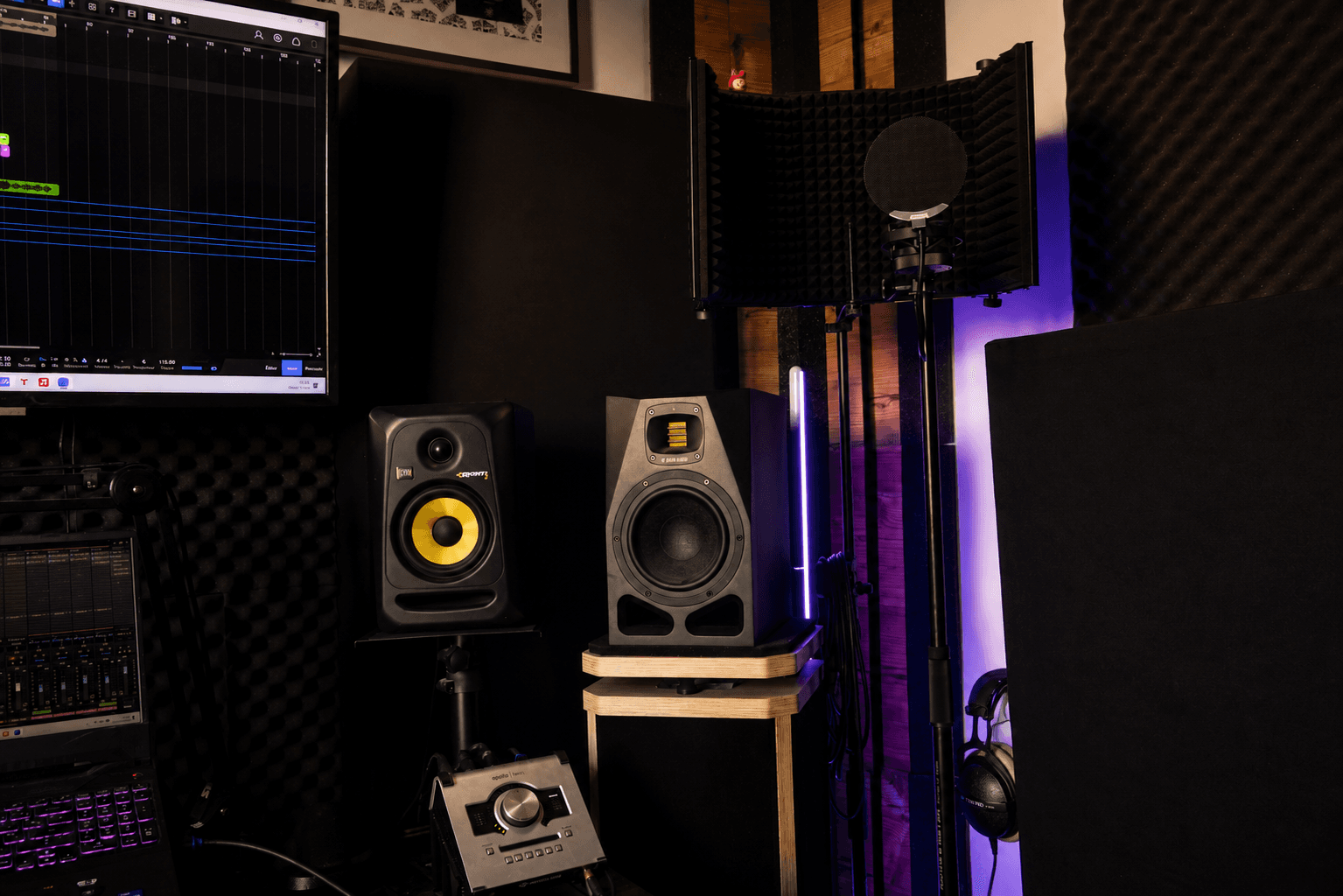 Deuxième angle du studio